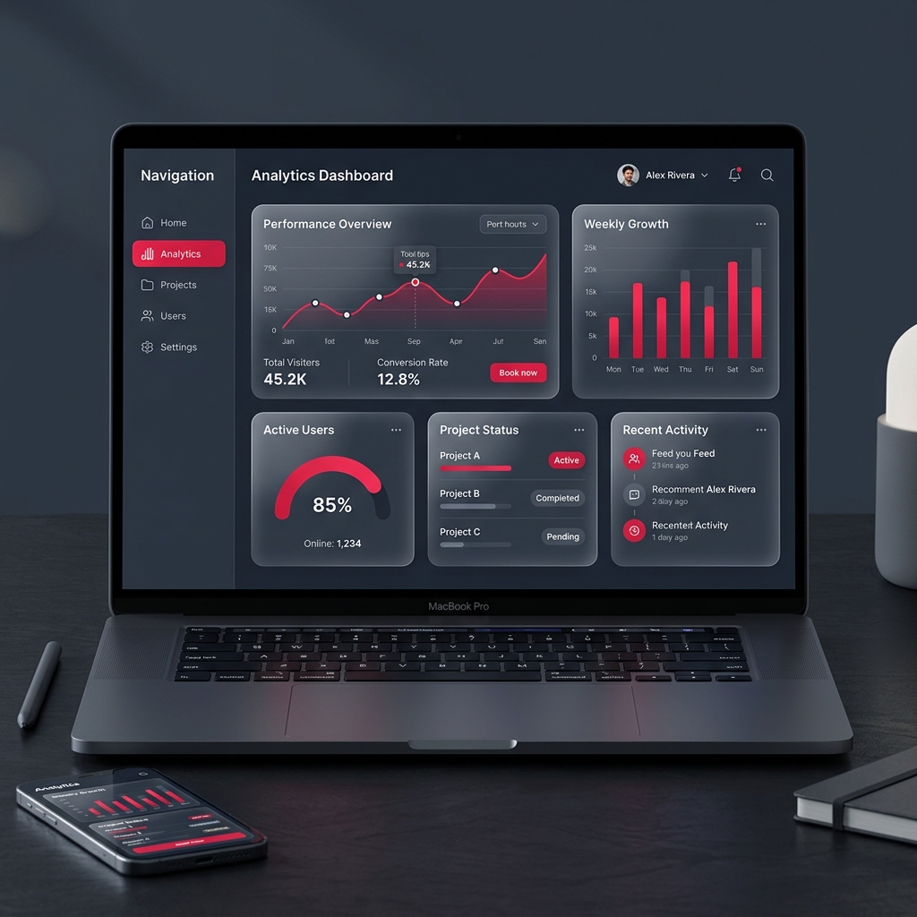 UX Design Layout Showcase